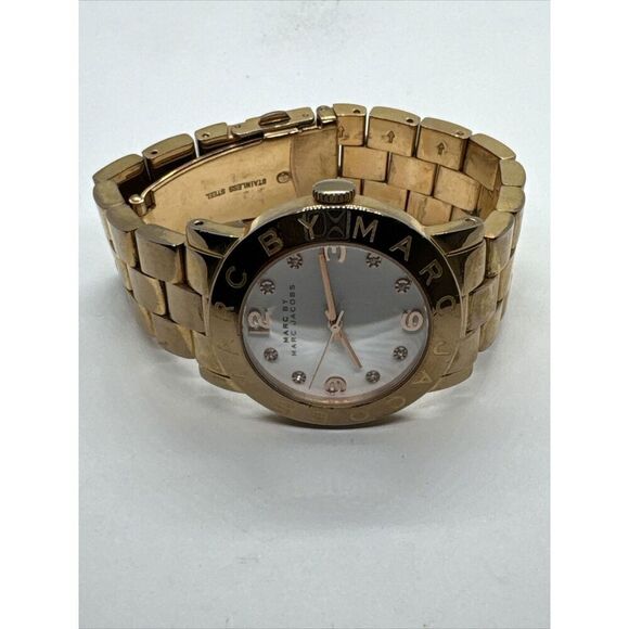 Marc Jacobs MBM3077 Women\'s Gold Stainless Steel Analog Dial Quartz Watch JNA793 main image 6